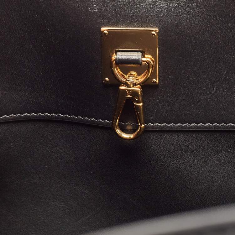 مملوكة مسبقًا Louis Vuitton Black Leather City Steamer GM Bag