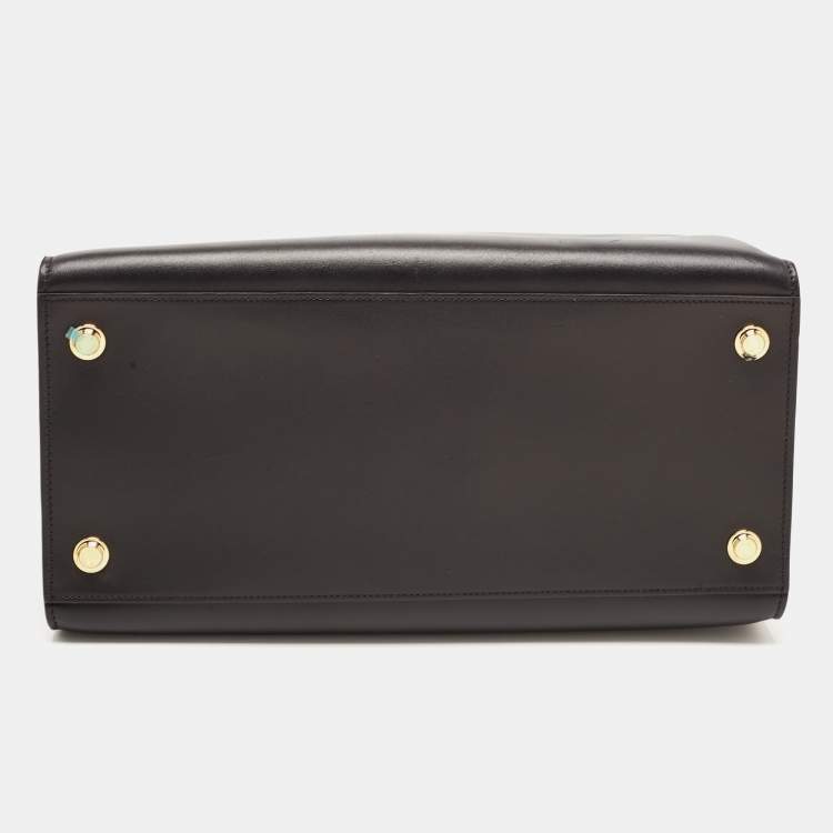 مملوكة مسبقًا Louis Vuitton Black Leather City Steamer GM Bag