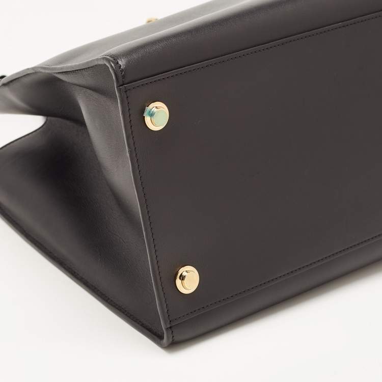 مملوكة مسبقًا Louis Vuitton Black Leather City Steamer GM Bag