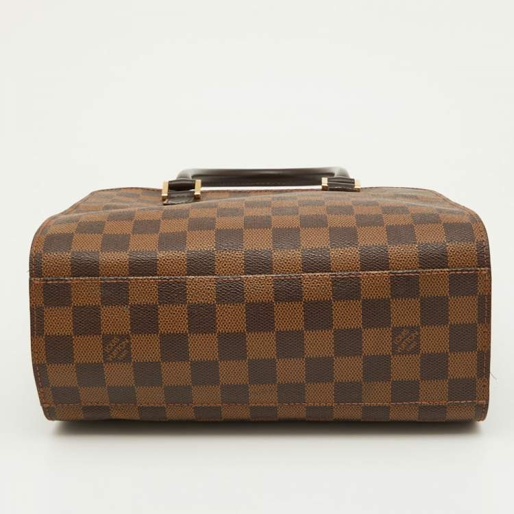 Pre Owned Louis Vuitton Damier Ebene Canvas Triana Bag