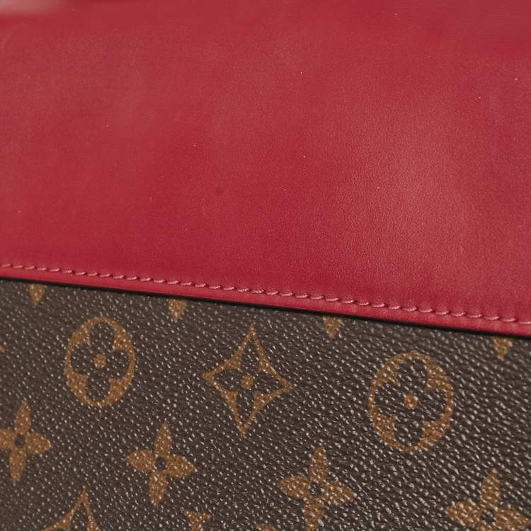 Pre Owned Louis Vuitton Tricolor Monogram Canvas and Leather Cluny BB Top Handle Bag