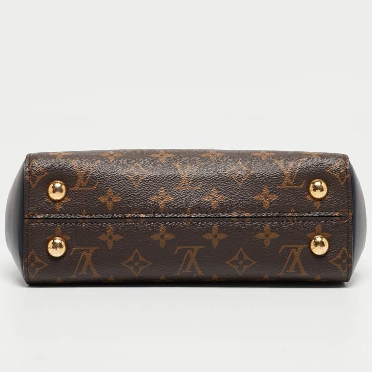 Pre Owned Louis Vuitton Tricolor Monogram Canvas and Leather Cluny BB Top Handle Bag