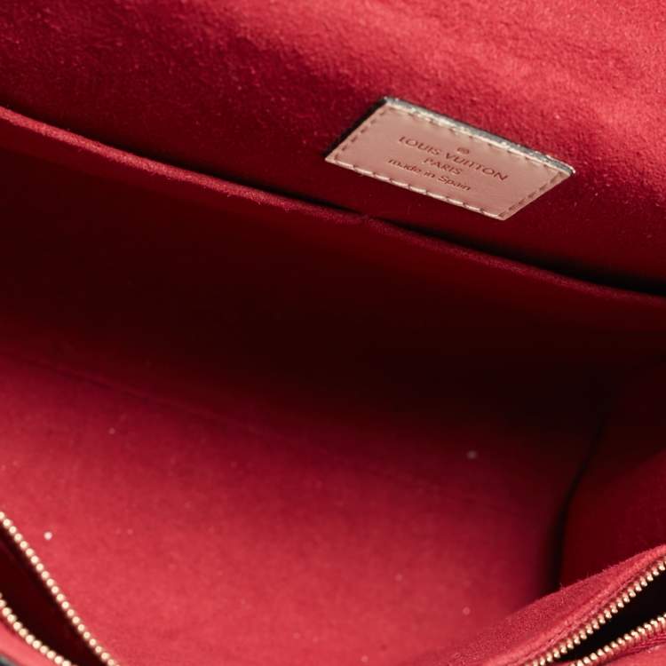 Pre Owned Louis Vuitton Tricolor Monogram Canvas and Leather Cluny BB Top Handle Bag