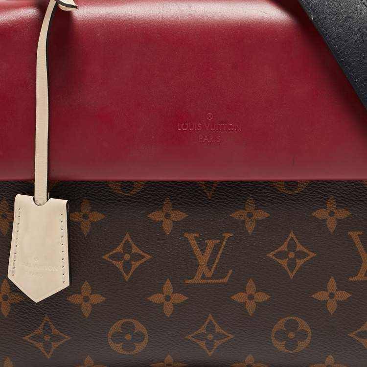Pre Owned Louis Vuitton Tricolor Monogram Canvas and Leather Cluny BB Top Handle Bag