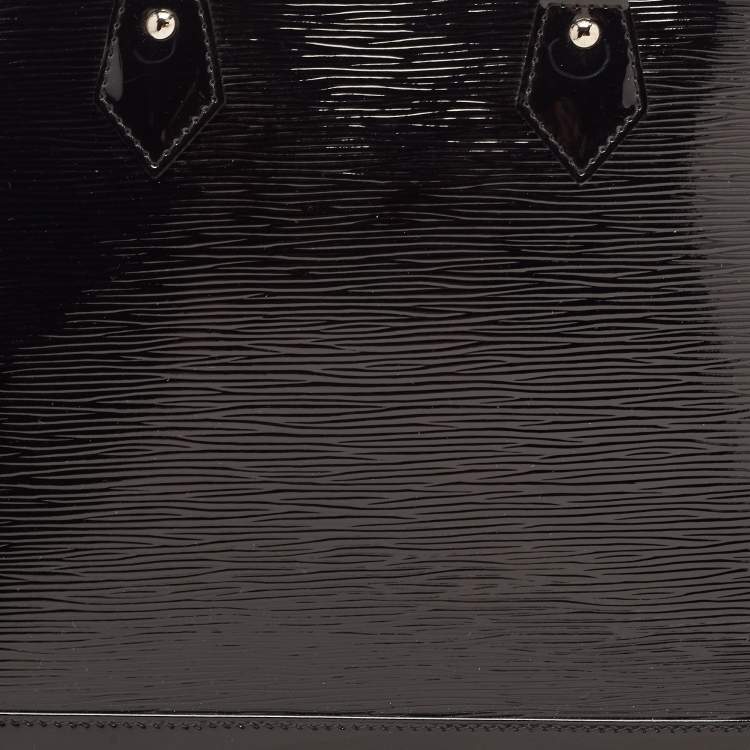 Pre Owned Louis Vuitton Black Electric Epi Leather Alma PM Bag