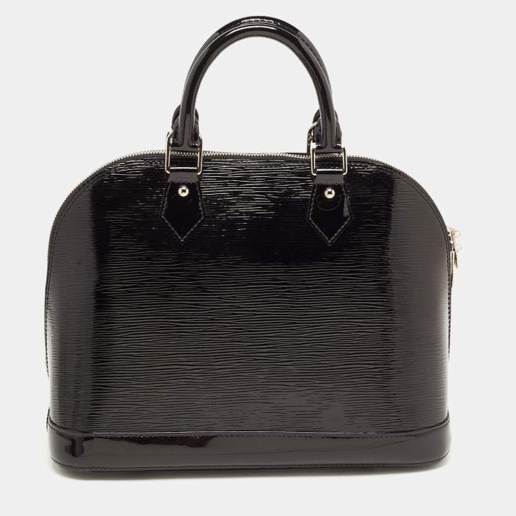 Black patent louis vuitton bag online