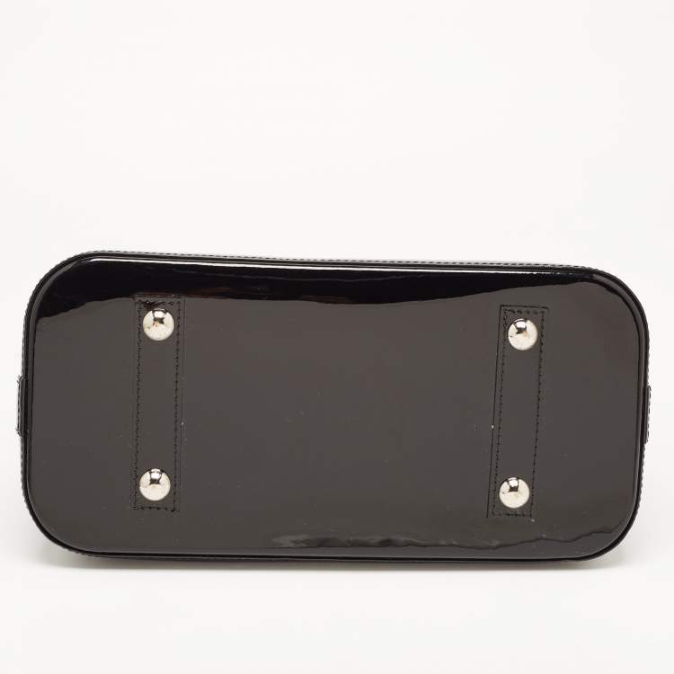 Pre Owned Louis Vuitton Black Electric Epi Leather Alma PM Bag