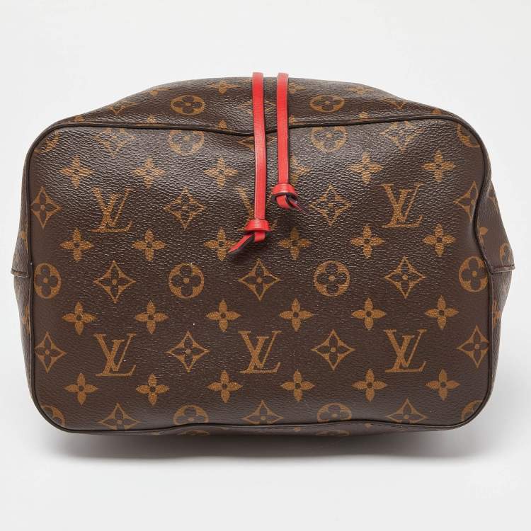 مملوكة مسبقًا Louis Vuitton Coquelicot Monogram Canvas NeoNoe MM Bag