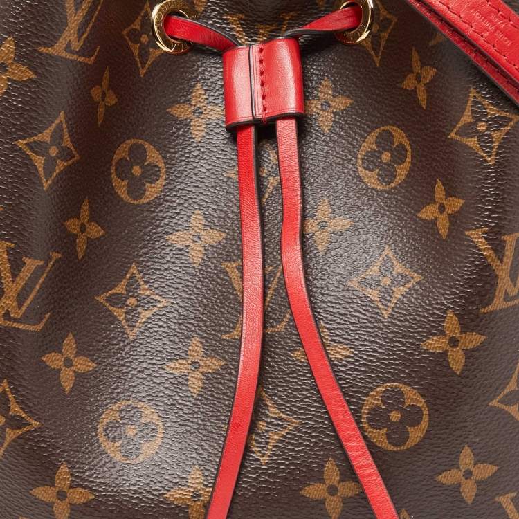 مملوكة مسبقًا Louis Vuitton Coquelicot Monogram Canvas NeoNoe MM Bag