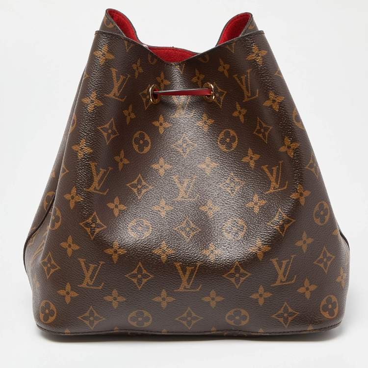 مملوكة مسبقًا Louis Vuitton Coquelicot Monogram Canvas NeoNoe MM Bag