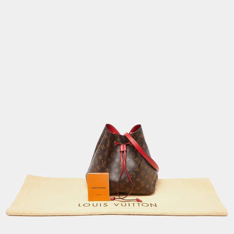 مملوكة مسبقًا Louis Vuitton Coquelicot Monogram Canvas NeoNoe MM Bag