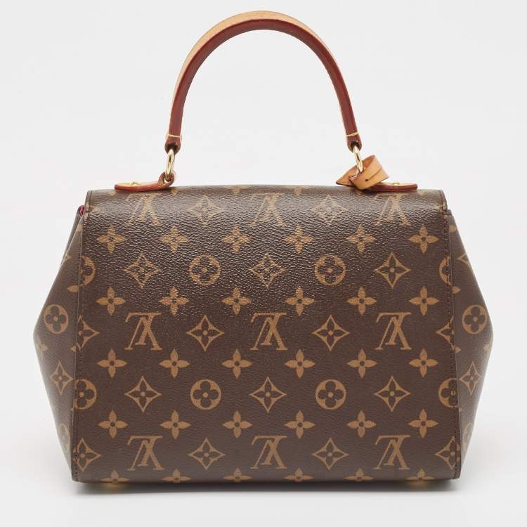 Pre Owned Louis Vuitton Monogram Canvas and Leather Cluny BB Bag