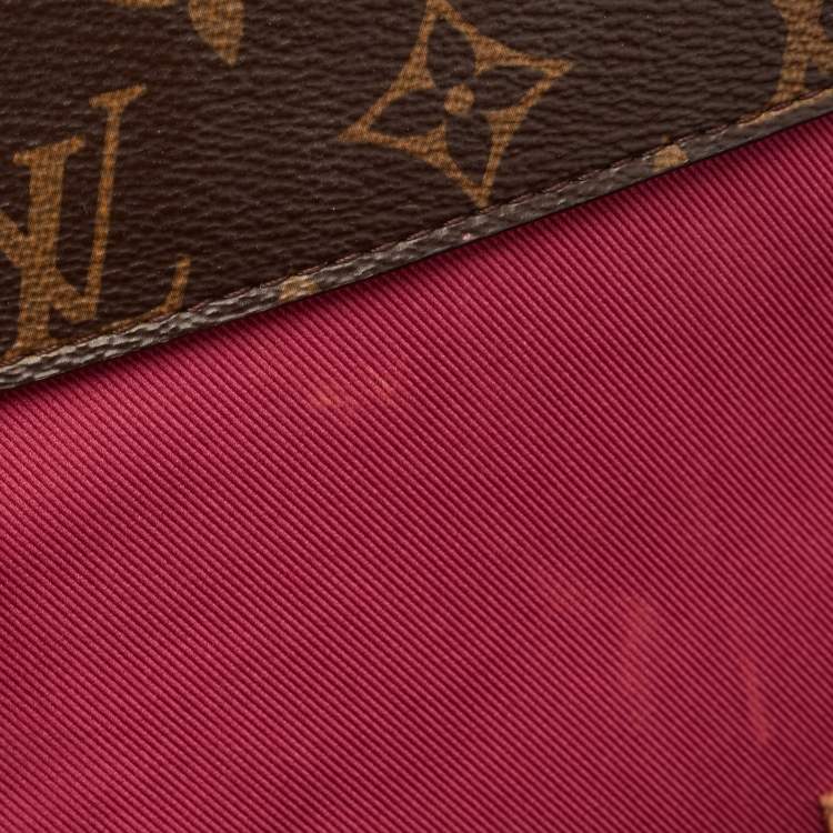 Pre Owned Louis Vuitton Monogram Canvas and Leather Cluny BB Bag