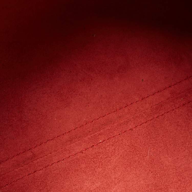 Pre Owned Louis Vuitton Red Epi Leather Speedy 30 Bag