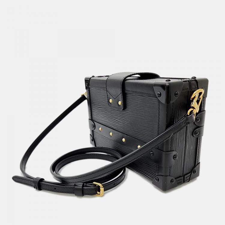 Pre Owned Louis Vuitton Epi Petite Malle M59179 Bag