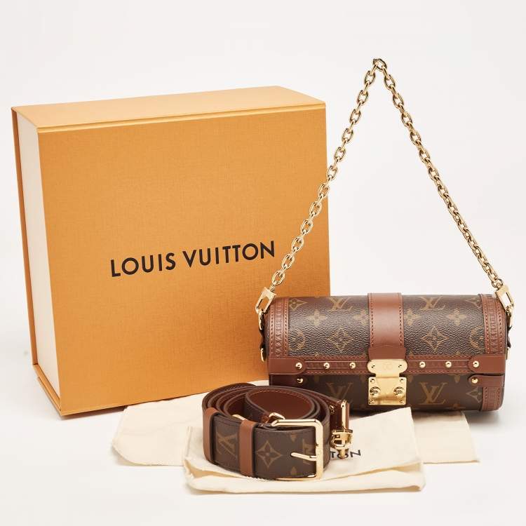Pre Owned Louis Vuitton Monogram Canvas Papillon Trunk Bag