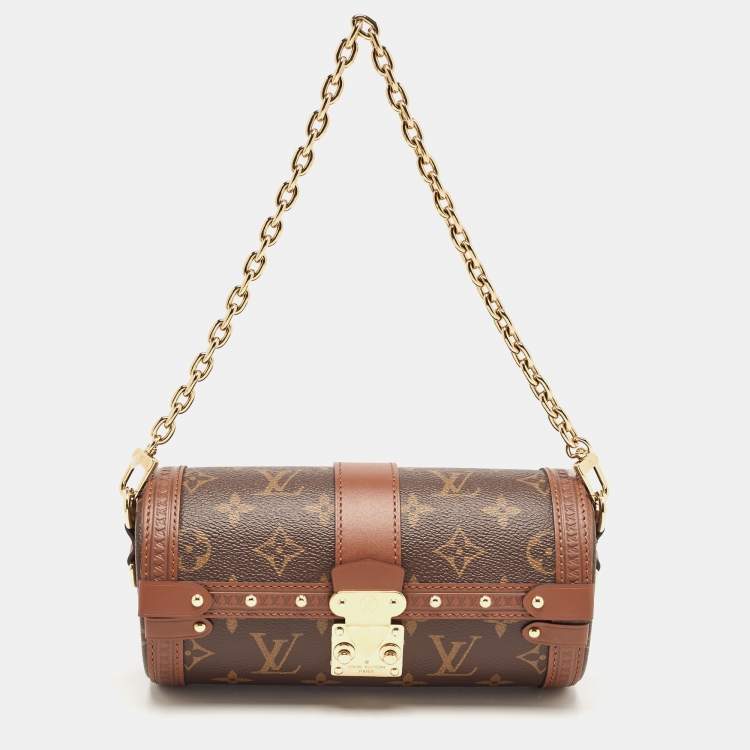 Pre Owned Louis Vuitton Monogram Canvas Papillon Trunk Bag