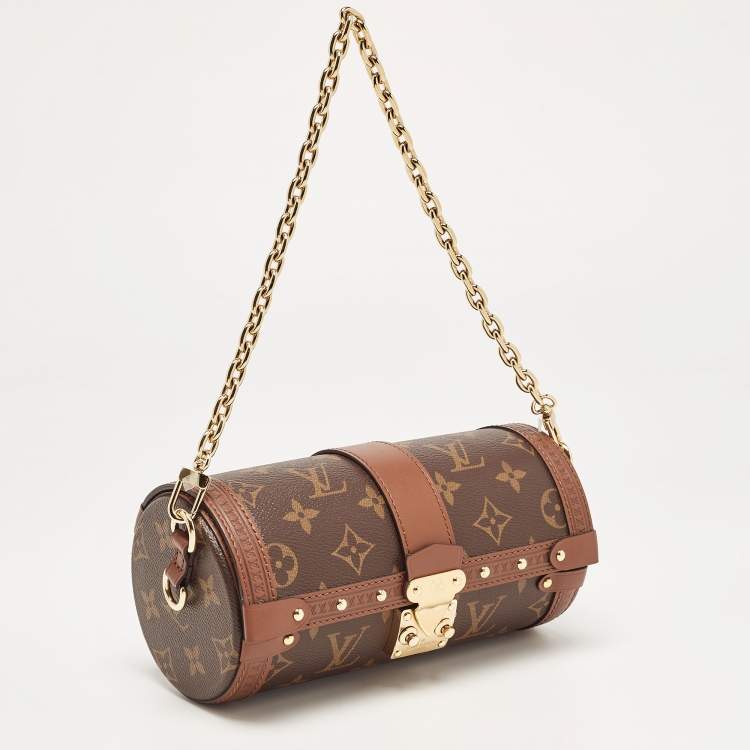 Pre Owned Louis Vuitton Monogram Canvas Papillon Trunk Bag