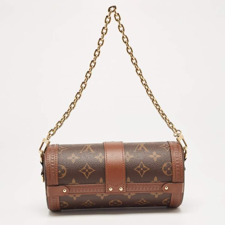 Pre Owned Louis Vuitton Monogram Canvas Papillon Trunk Bag