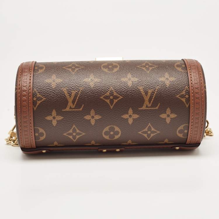 Pre Owned Louis Vuitton Monogram Canvas Papillon Trunk Bag