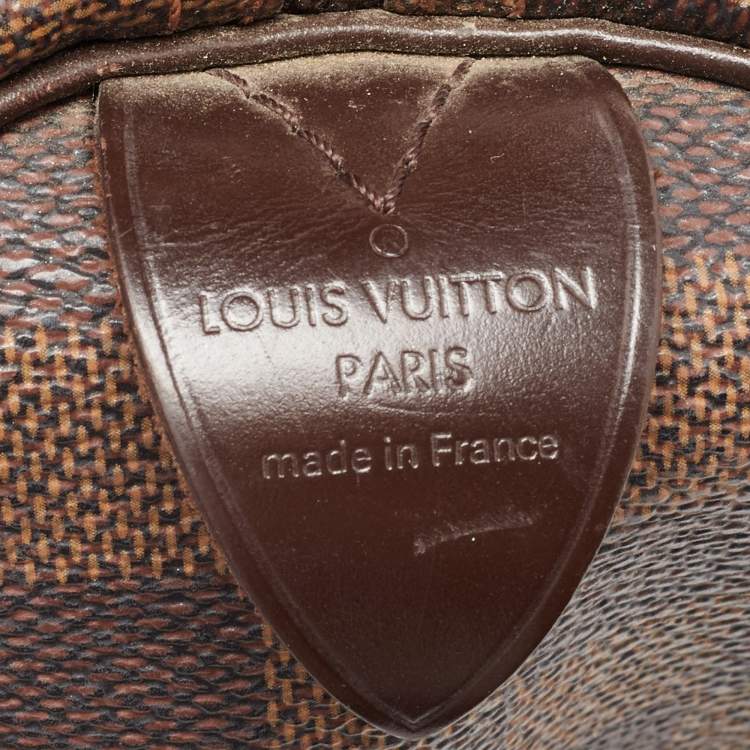 مملوكة مسبقًا Louis Vuitton Damier Ebene Canvas Speedy 35 Bag