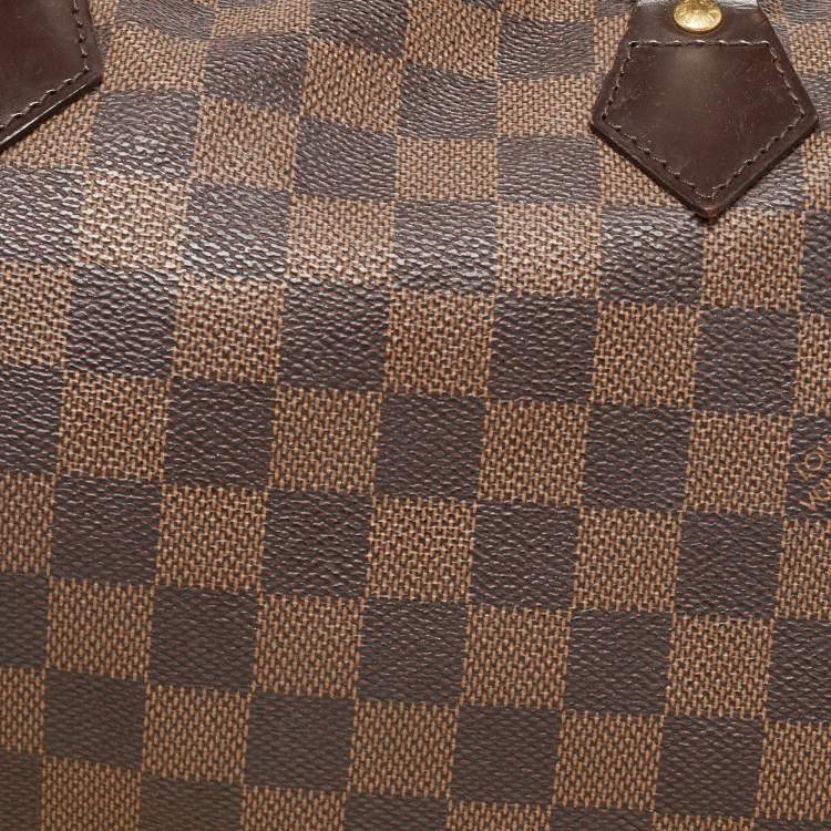 مملوكة مسبقًا Louis Vuitton Damier Ebene Canvas Speedy 35 Bag