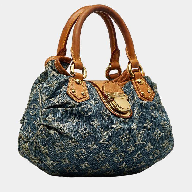 Louis Vuitton Blue Monogram Denim Pleaty Louis Vuitton TLC