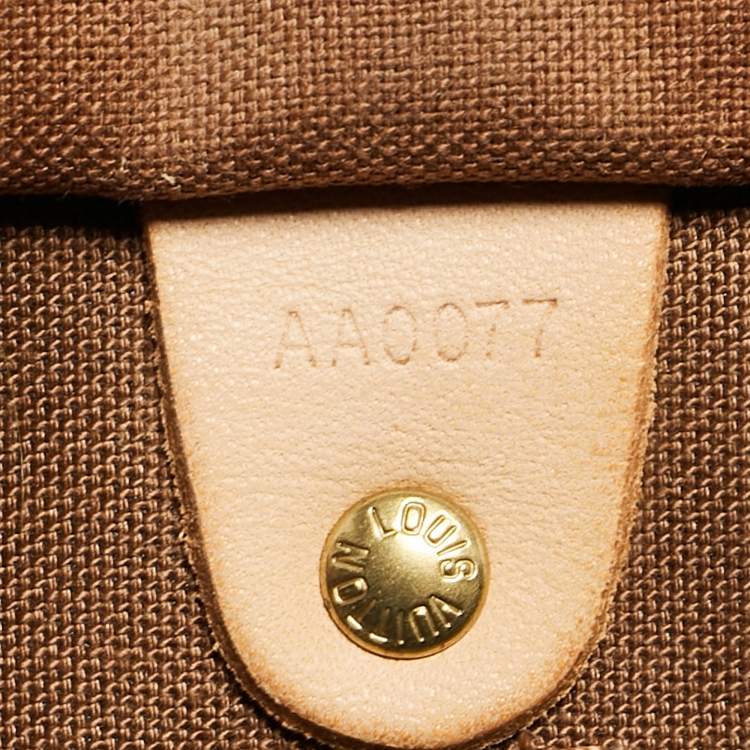 Pre Owned Louis Vuitton Monogram Canvas Speedy 40 Bag