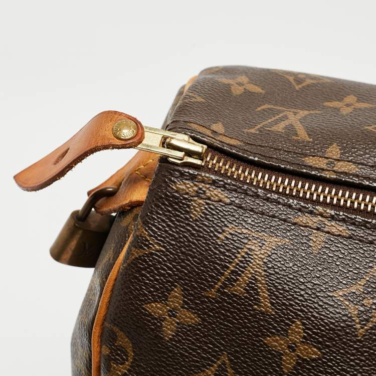 Pre Owned Louis Vuitton Monogram Canvas Speedy 40 Bag