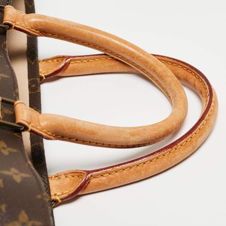 Pre Owned Louis Vuitton Monogram Canvas Sac Plat Bag