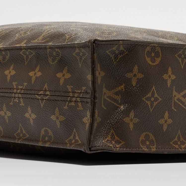 Pre Owned Louis Vuitton Monogram Canvas Sac Plat Bag
