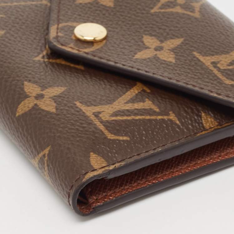 Pre Owned Louis Vuitton Monogram Canvas Victorine Wallet 