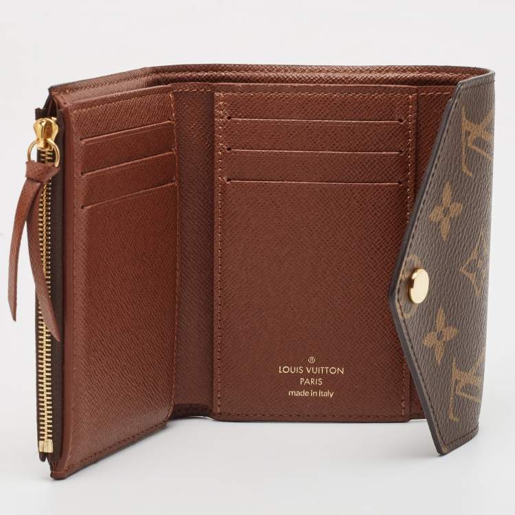 Pre Owned Louis Vuitton Monogram Canvas Victorine Wallet 