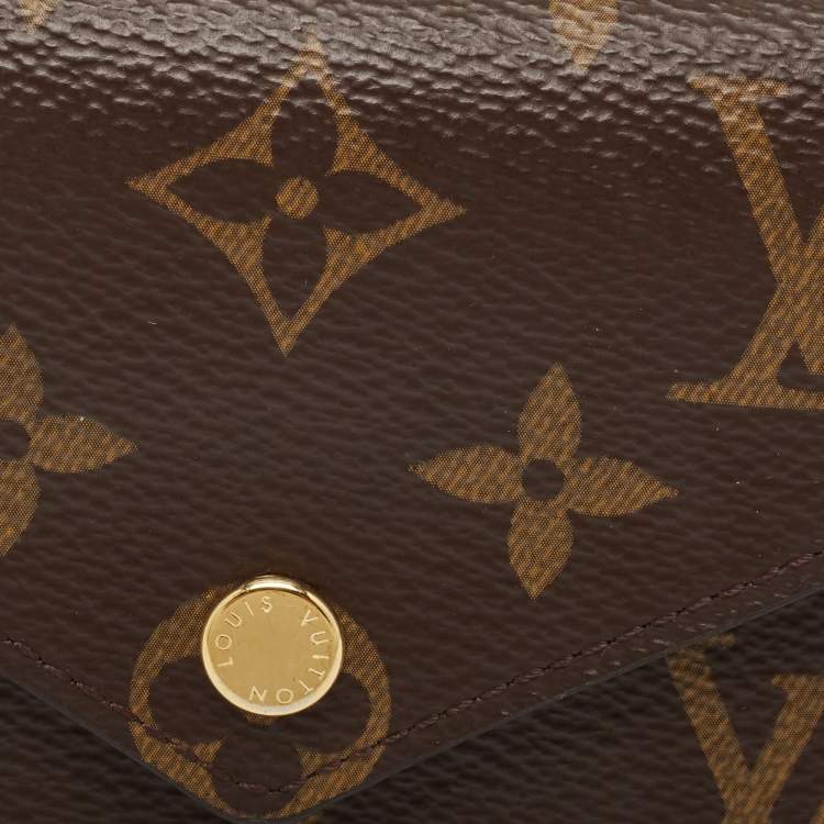 Pre Owned Louis Vuitton Monogram Canvas Victorine Wallet 