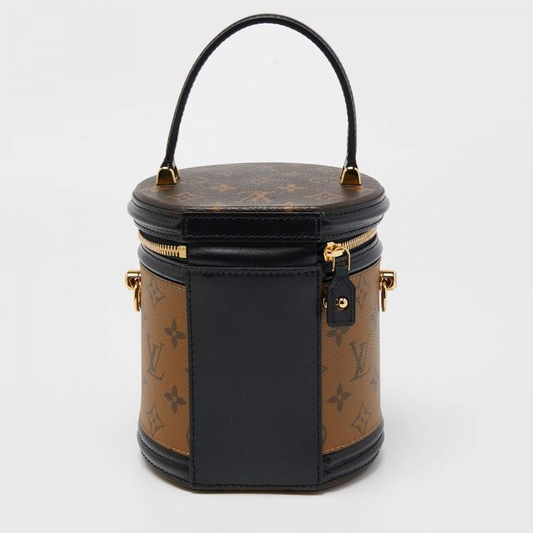 Pre Owned Louis Vuitton Monogram Reverse Canvas Cannes Bag