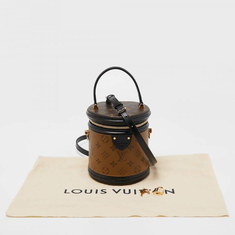 Pre Owned Louis Vuitton Monogram Reverse Canvas Cannes Bag