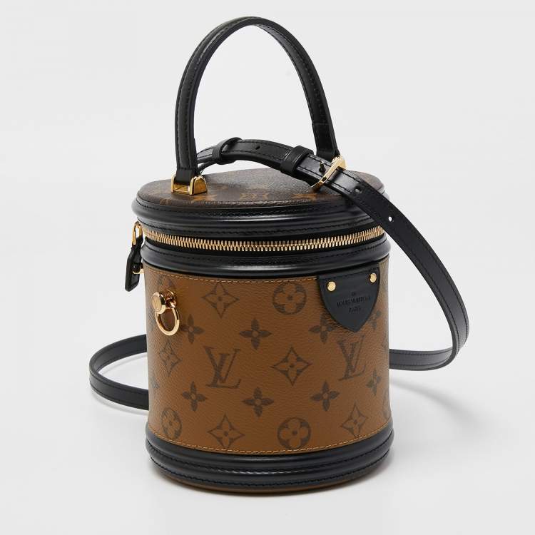 Pre Owned Louis Vuitton Monogram Reverse Canvas Cannes Bag