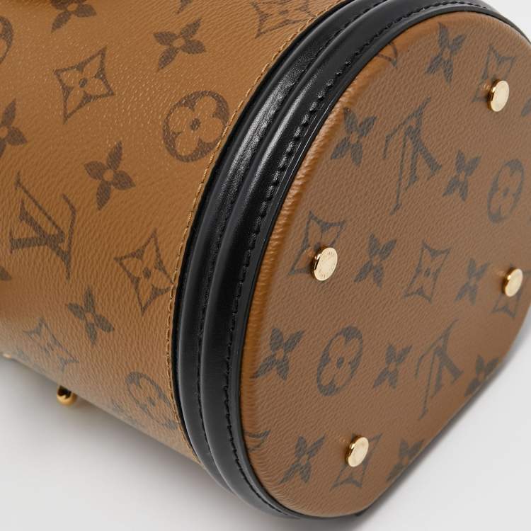 Pre Owned Louis Vuitton Monogram Reverse Canvas Cannes Bag
