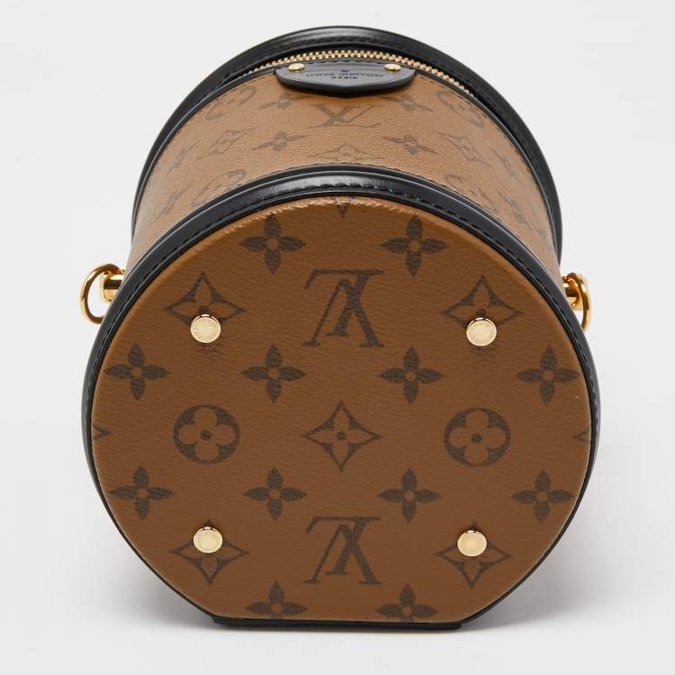 Pre Owned Louis Vuitton Monogram Reverse Canvas Cannes Bag