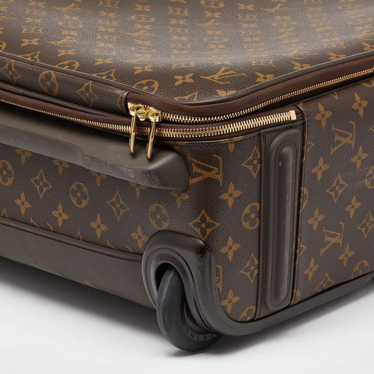 Pre Owned Louis Vuitton Monogram Canvas Business Pegase Legere 55 Luggage