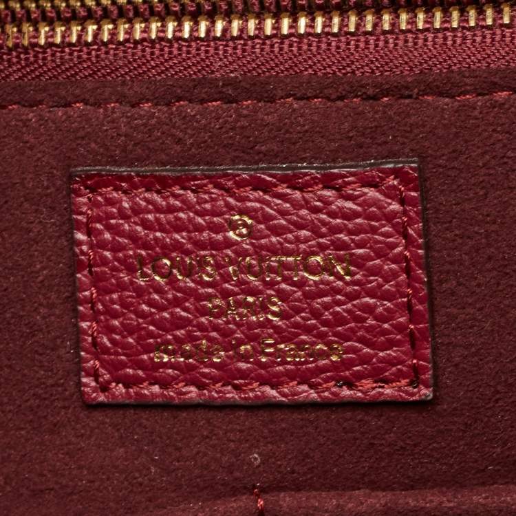 Pre Owned Louis Vuitton Aurore Monogram Canvas and Leather Kimono MM Bag