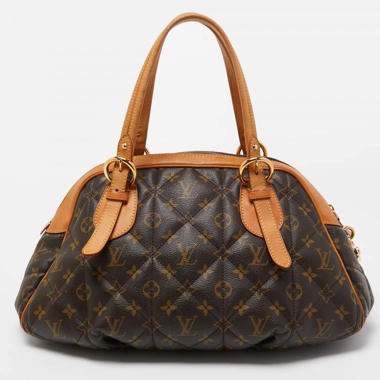 Pre Owned Louis Vuitton Monogram Canvas Etoile Bowling Bag