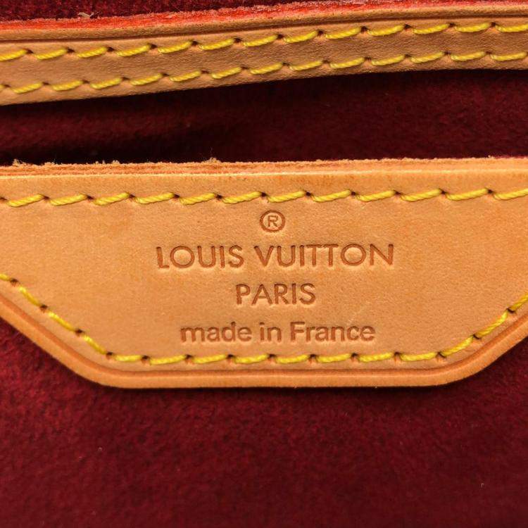 Pre Owned Louis Vuitton Brown/White Monogram Multicolore Marilyn