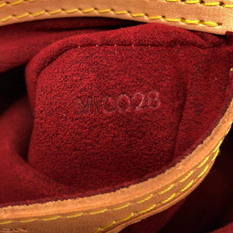 Pre Owned Louis Vuitton Brown/White Monogram Multicolore Marilyn