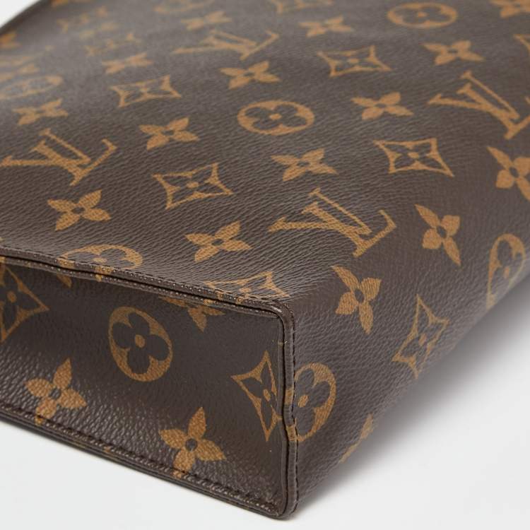 Pre Owned Louis Vuitton Monogram Canvas Toiletry Pouch 26