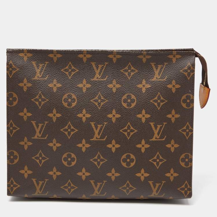 Pre Owned Louis Vuitton Monogram Canvas Toiletry Pouch 26
