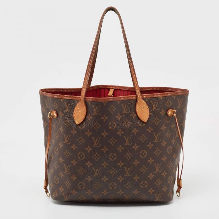 Pre Owned Louis Vuitton Monogram Canvas Neverfull MM Bag