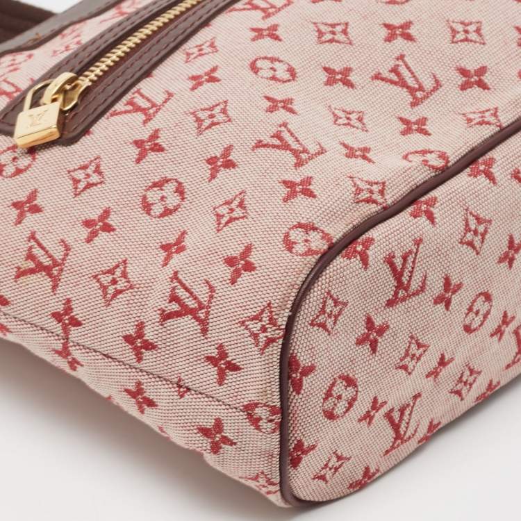 Pre Owned Louis Vuitton Pink Monogram Mini Lin Lucille PM TST Bag