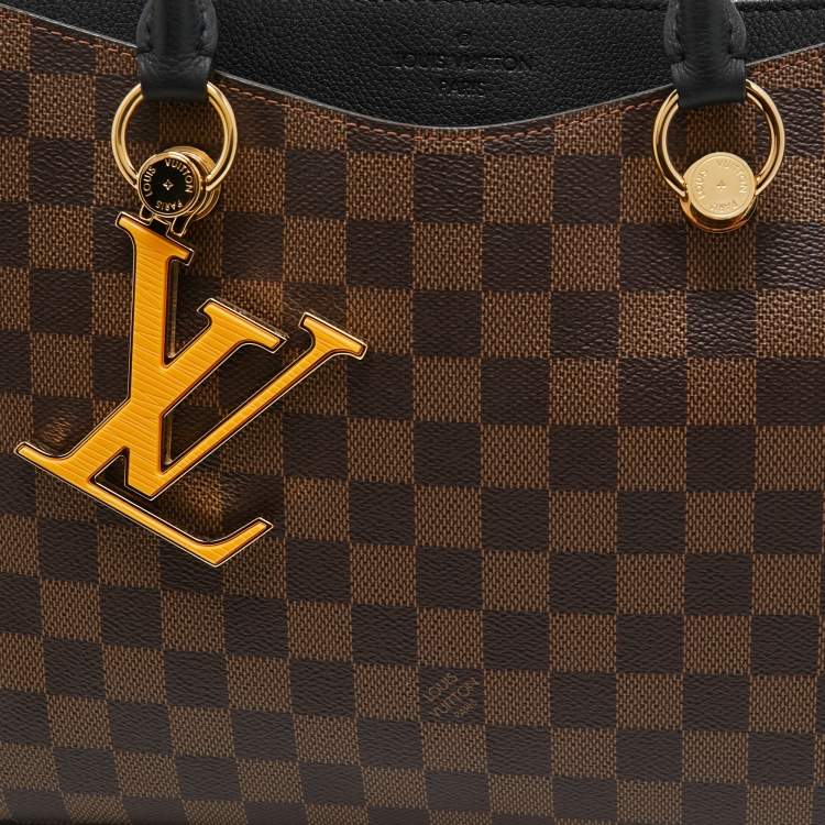 Pre Owned Louis Vuitton Black Damier Ebene Canvas LV Riverside Bag
