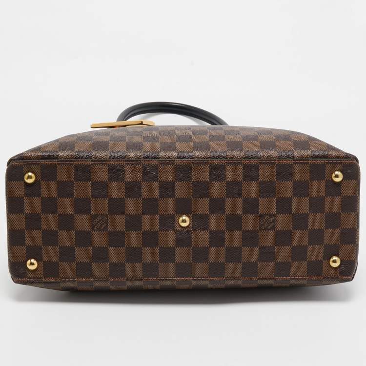 Pre Owned Louis Vuitton Black Damier Ebene Canvas LV Riverside Bag